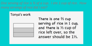 Cup of Rice 6.NS.A.1,  5.NF.B.7